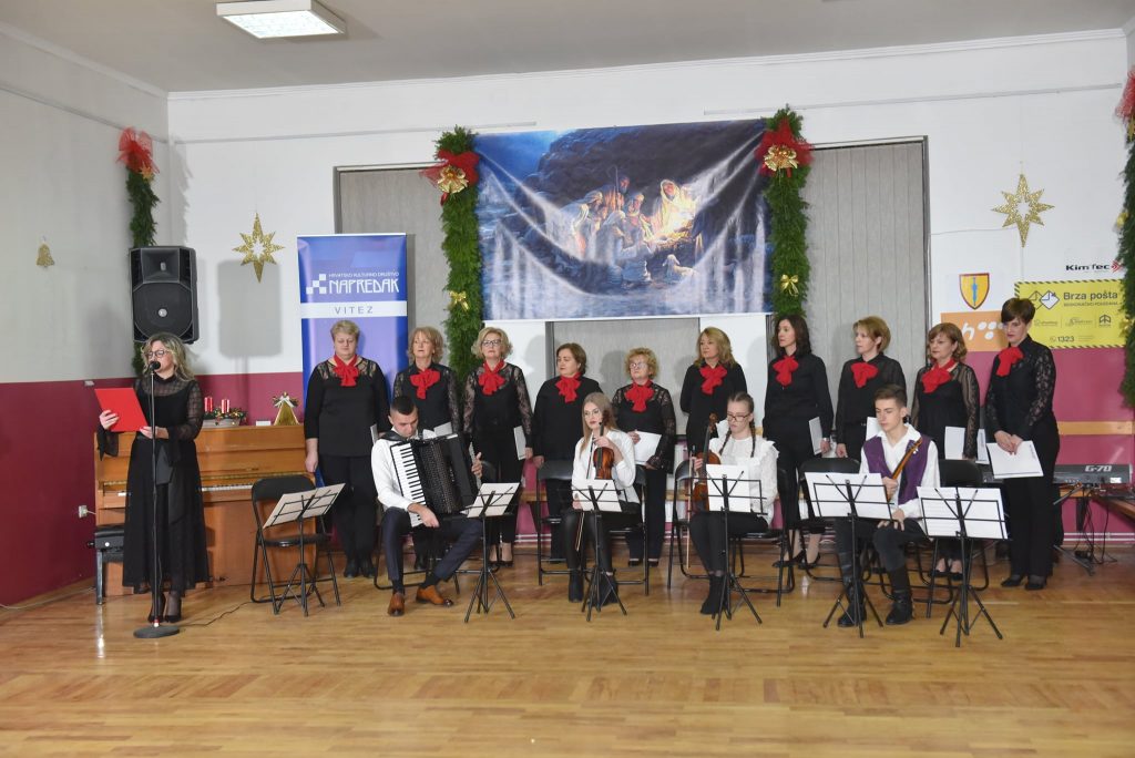 Održan tradicionalni Božićni koncert Hrvatskog kulturnog društva „Napredak“ Vitez