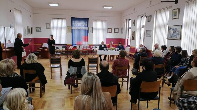 Kulturni četvrtak u HKD Napredak Vitez: Organizirana promocija knjige “Katarza” autorice Dragice Križanac
