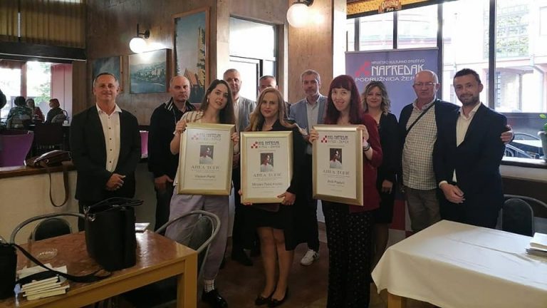 Dodijeljene nagrade ,, Anka Topić”