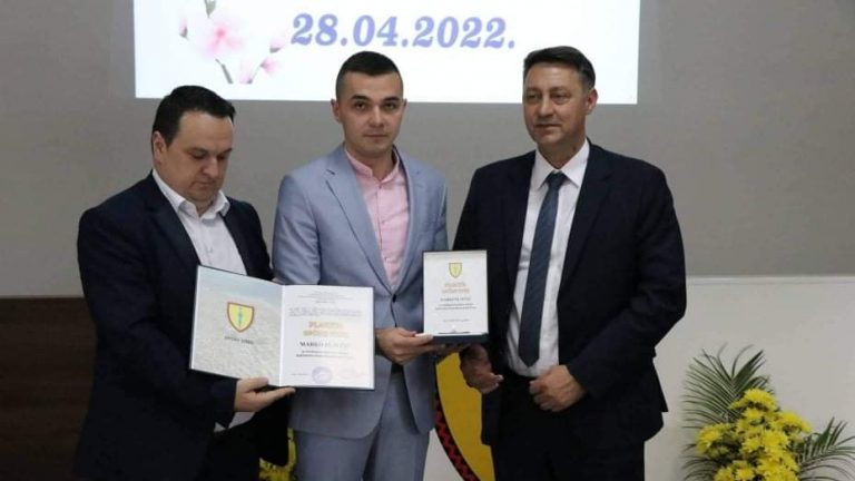Napretkov član Marko Plavčić dobitnik javnog priznanja povodom Dana općine Vitez