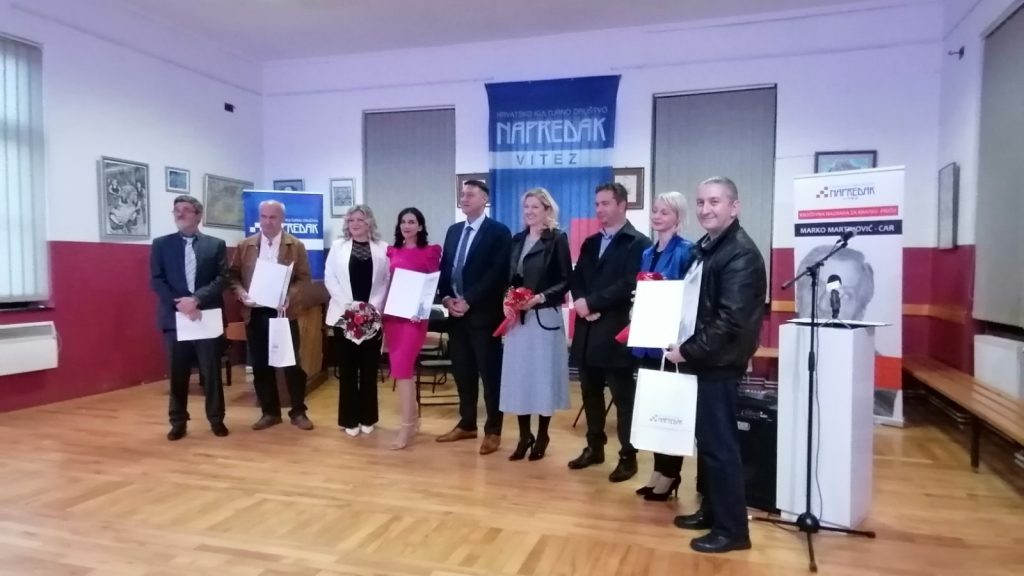 Svečanom dodjelom nagrada završeni dani Marka Martinovića Cara u Vitezu