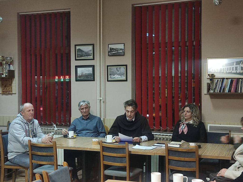 Uskrsna duhovna obnova za Vitežane upriličena u prostorijama HKD ,,Napredak” Vitez