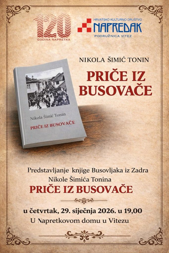 Predstavljanje knjige „Priče iz Busovače“